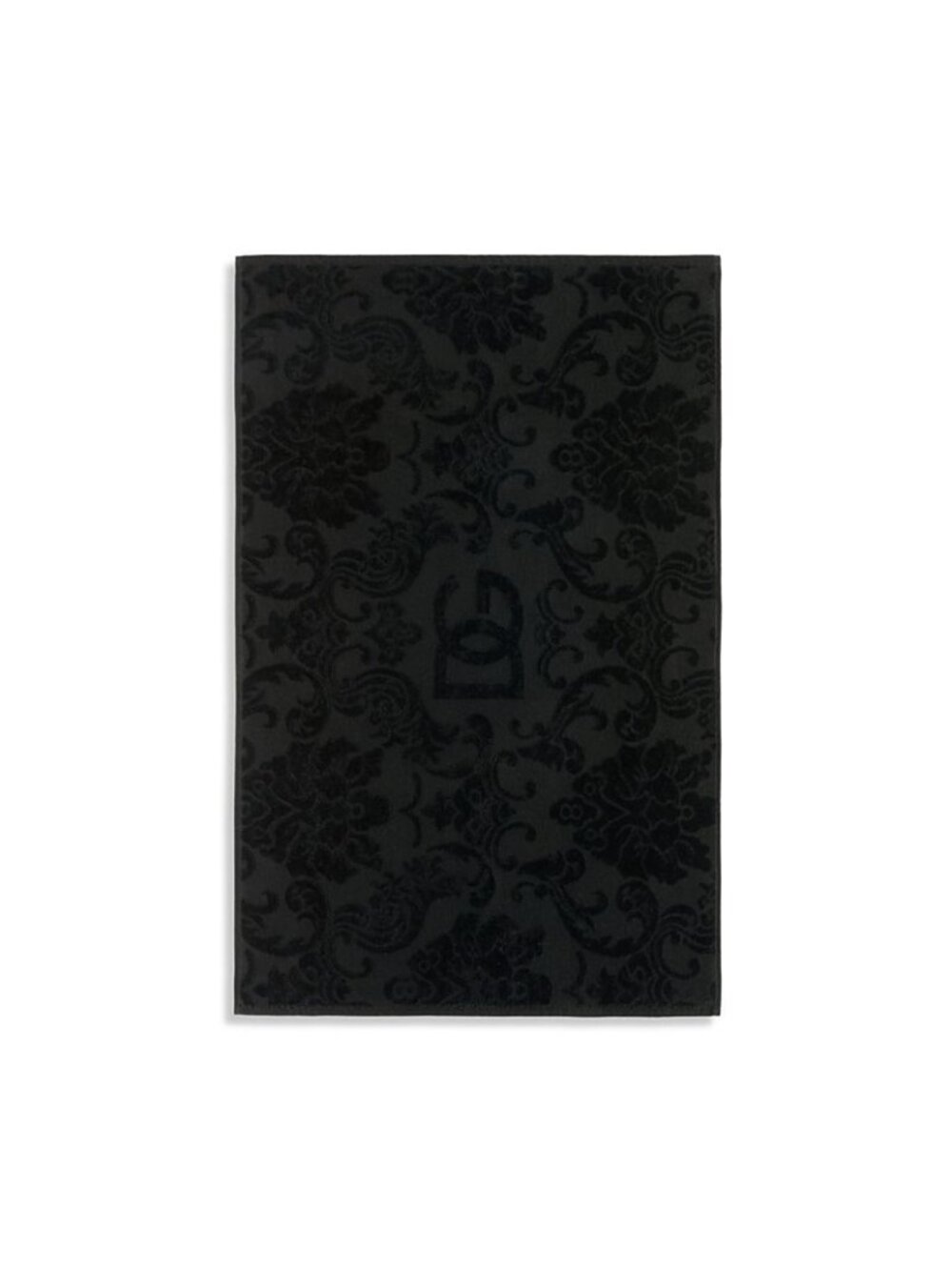 NWT Dolce & Gabbana Casa Jacquard Shower Mat Black Size One Size